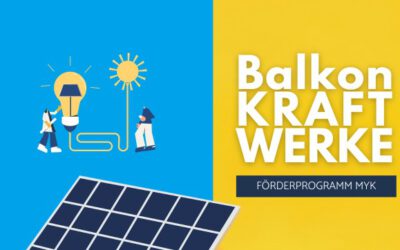 Balkonkraftwerke Förderung