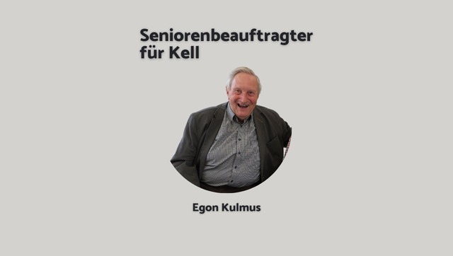 Seniorenbeauftragter für Kell: Egon Kulmus